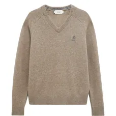 Классический свитер с v-образным вырезом