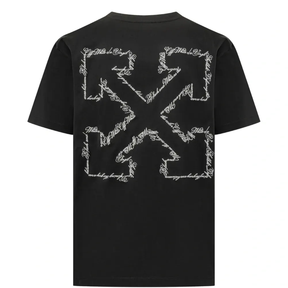 Футболка с короткими рукавами и принтом "Arrow Script"