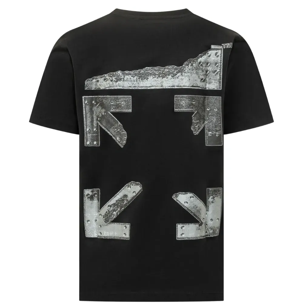 Футболка с короткими рукавами и принтом "стрела"