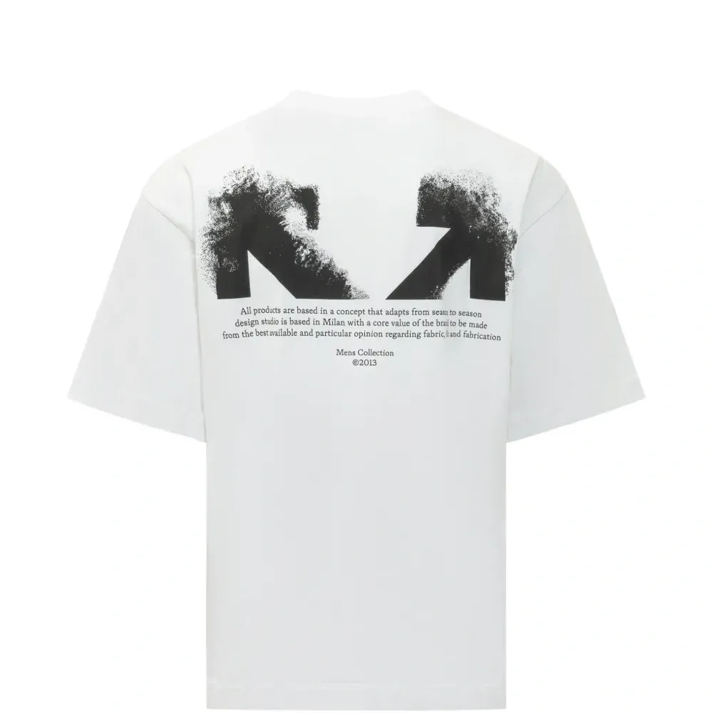 Футболка с короткими рукавами и принтом "Половина стрел"