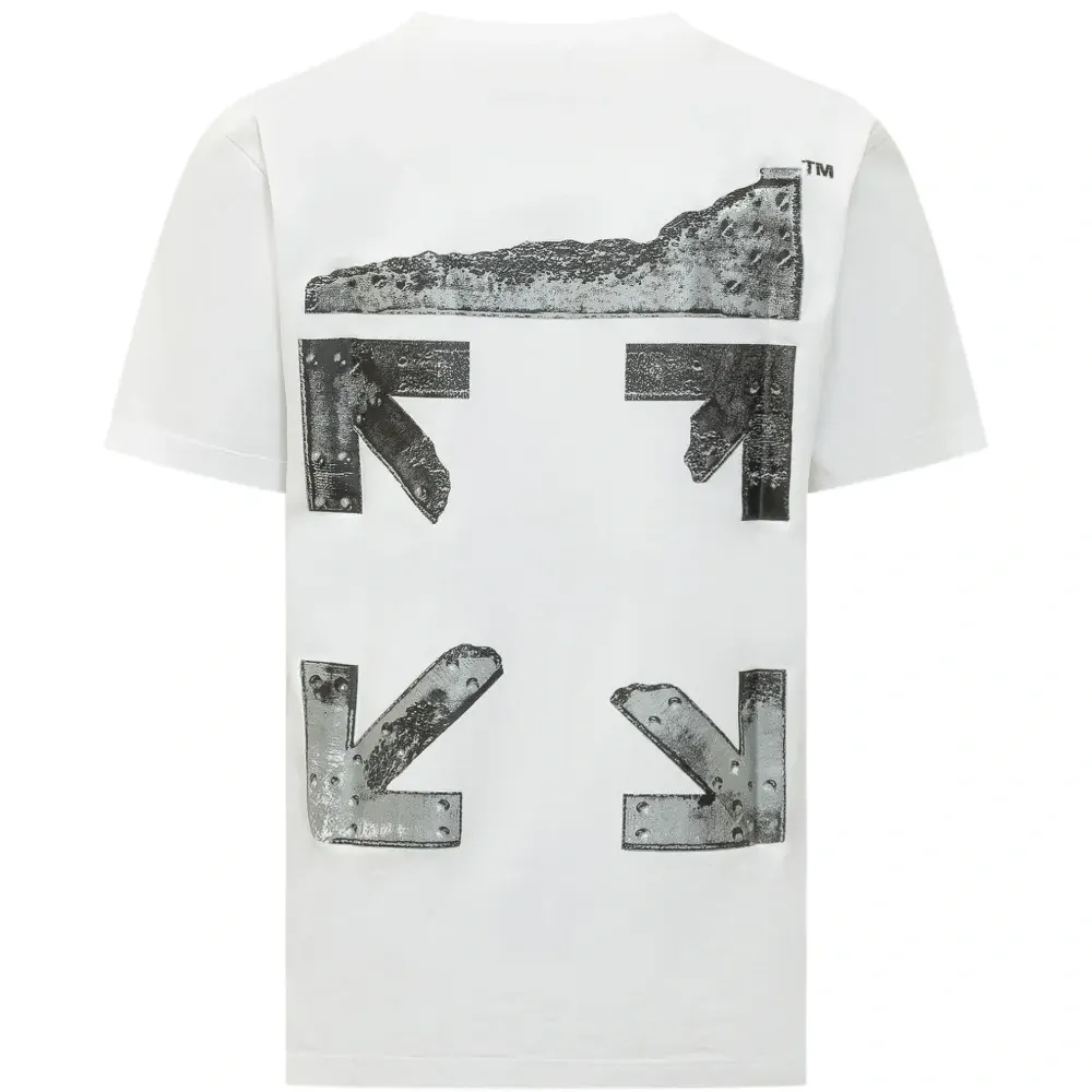 Футболка с короткими рукавами и металлической стрелой