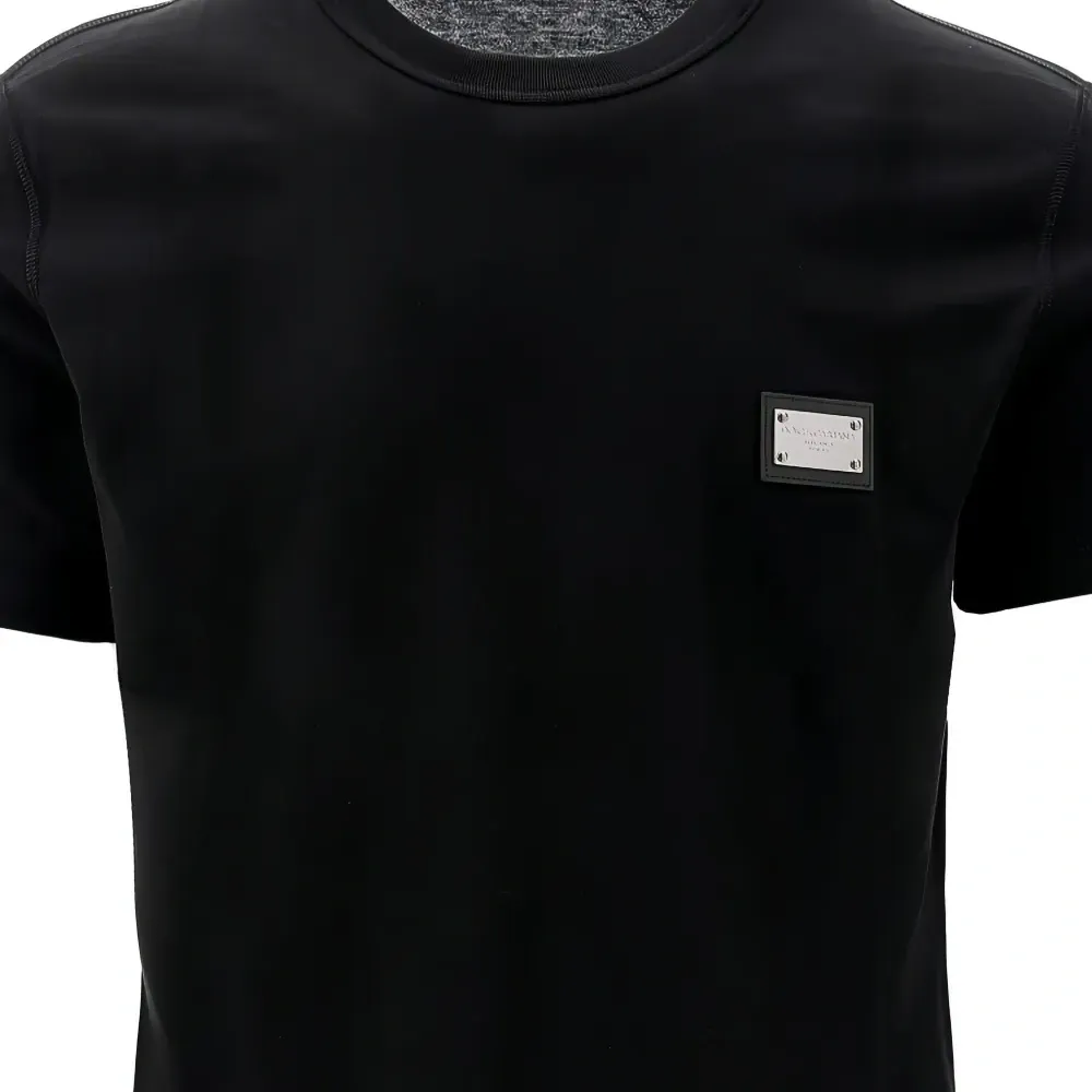 Футболка с круглым вырезом