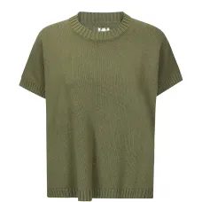 Футболка с короткими рукавами и рубчатой текстурой