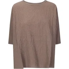 Футболка с эффектом крепа