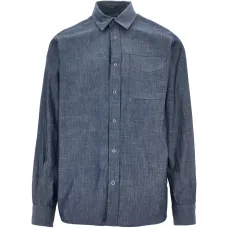 Рубашка Chambray с накладным карманом Рубашка Chambray с накладным карманом