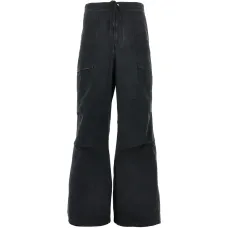 Брюки с завышенной талией и кулиской Брюки с завышенной талией и кулиской