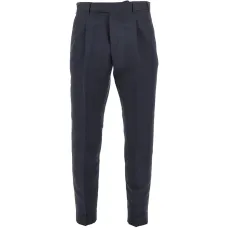 Брюки со складками