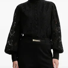 Кружевной топ Olessia на пуговицах