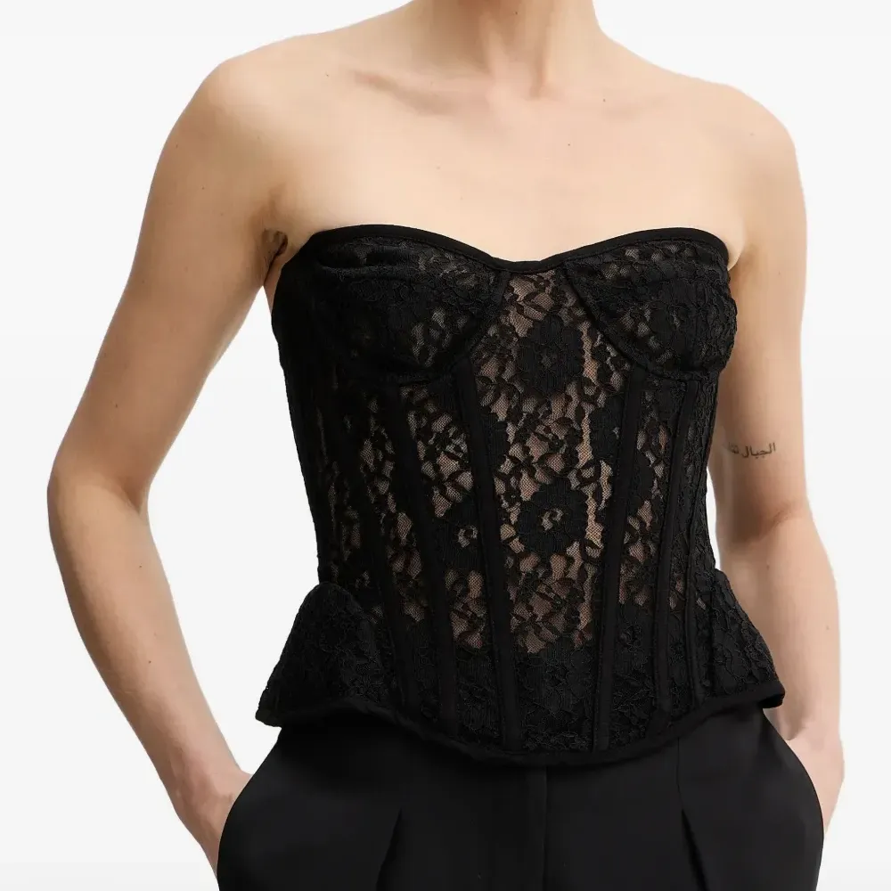 Кружевной корсетный топ Cristo