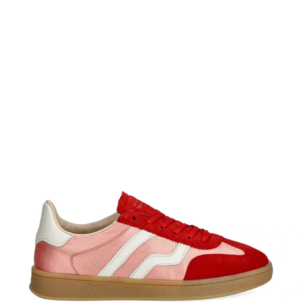 Кроссовки Cuzima из замши с панелями