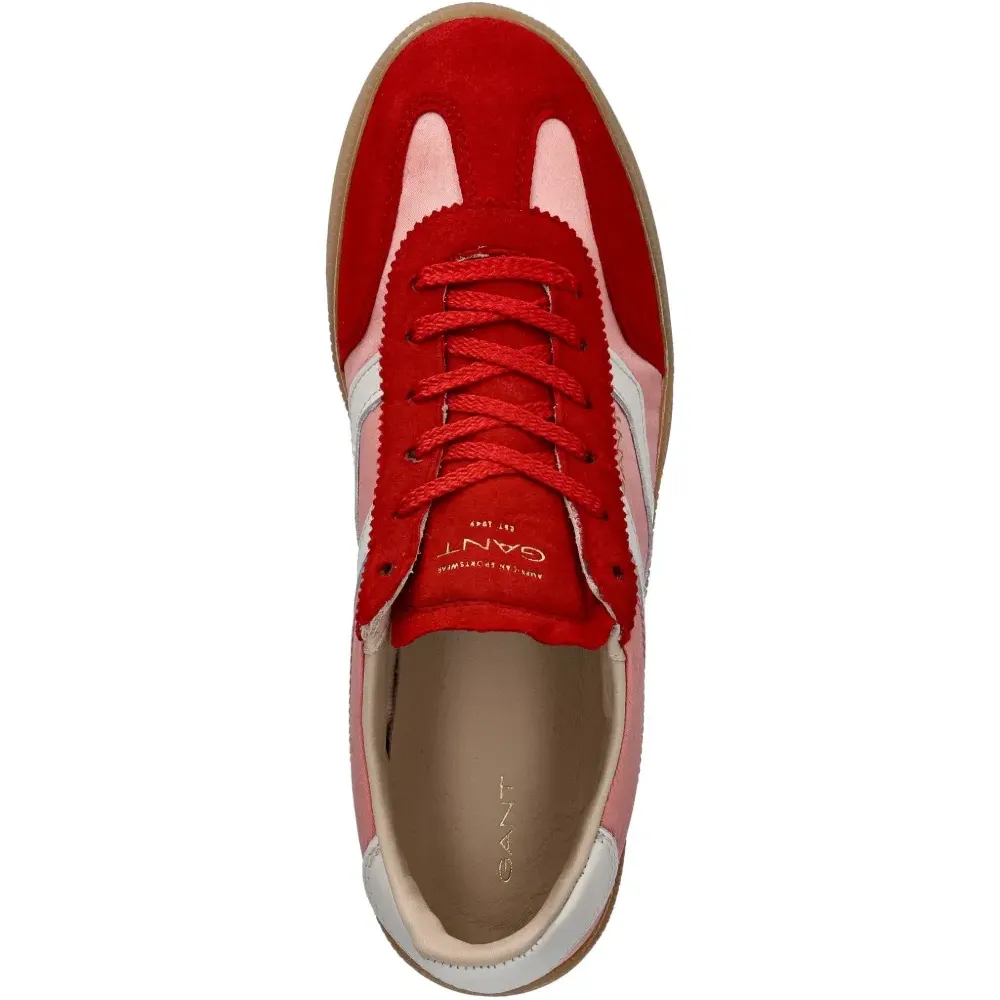 Кроссовки Cuzima из замши с панелями