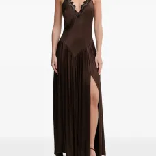 Макси-платье Aderia с V-образным вырезом