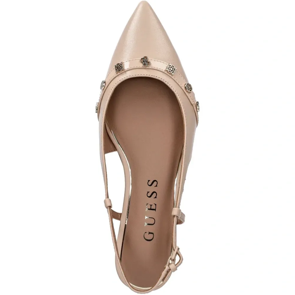 Балетки Dorlee с заострённым носком и украшением