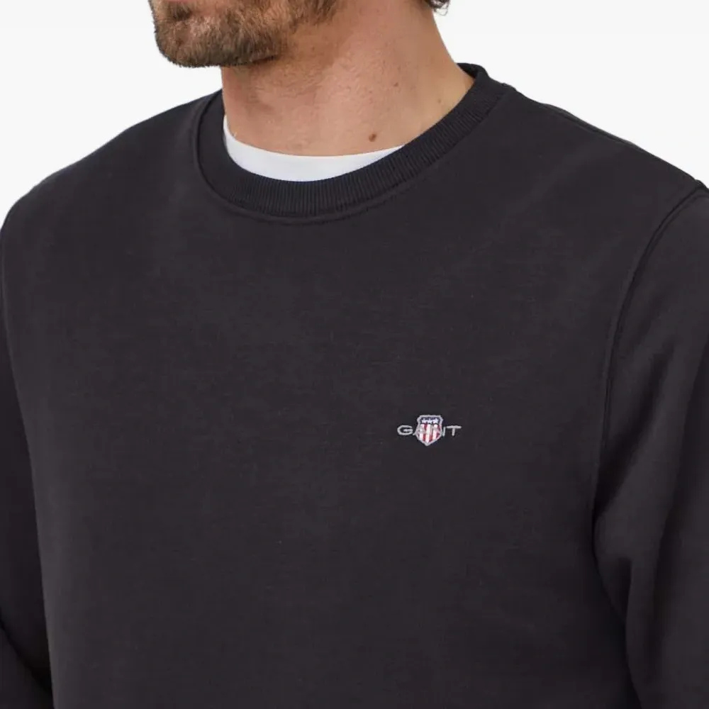 Свитшот с круглым вырезом и логотипом Shield