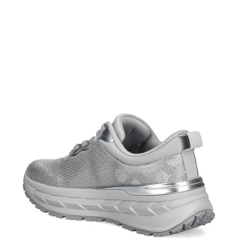 Кроссовки Runit3 с логотипом и металлической отделкой