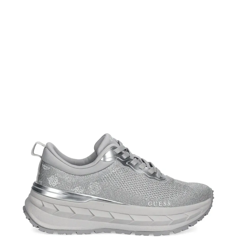 Кроссовки Runit3 с логотипом и металлической отделкой