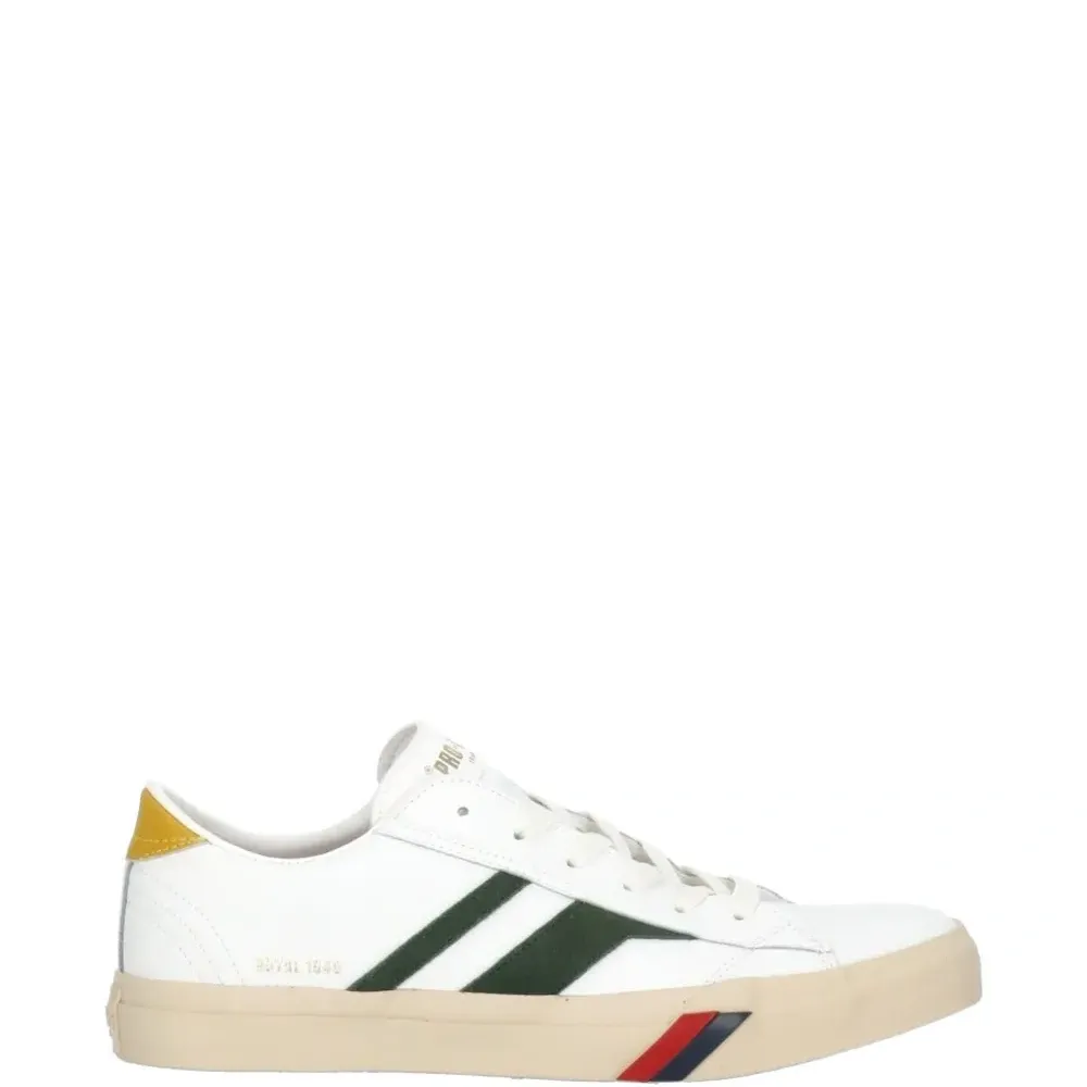 Кожаные кроссовки Royal Classic с полосками Кожаные кроссовки Royal Classic с полосками