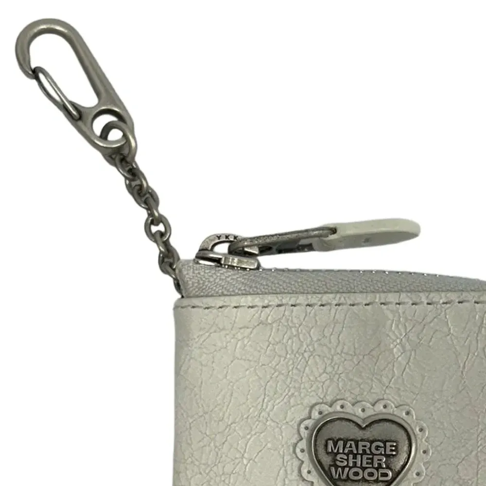 Мини-кошелек из состаренной кожи с сердцем X Peanuts