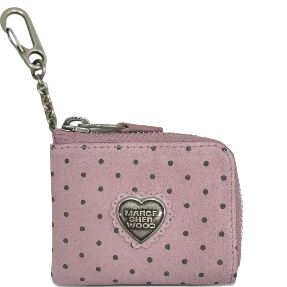 Кошелек из замши с горошком в форме сердец и принтом "Снупи" (коллаборация с Peanuts)