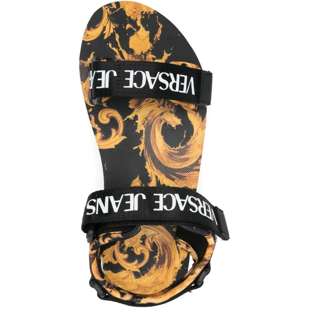 Сандалии с ремешком с логотипом