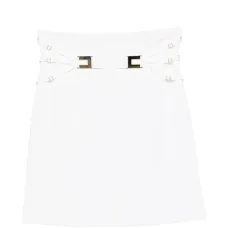 Мини-юбка с завышенной талией