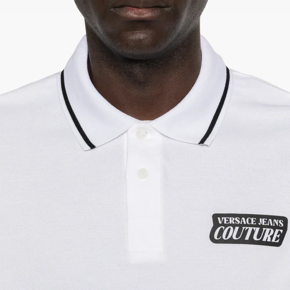 Поло с принтом логотипа