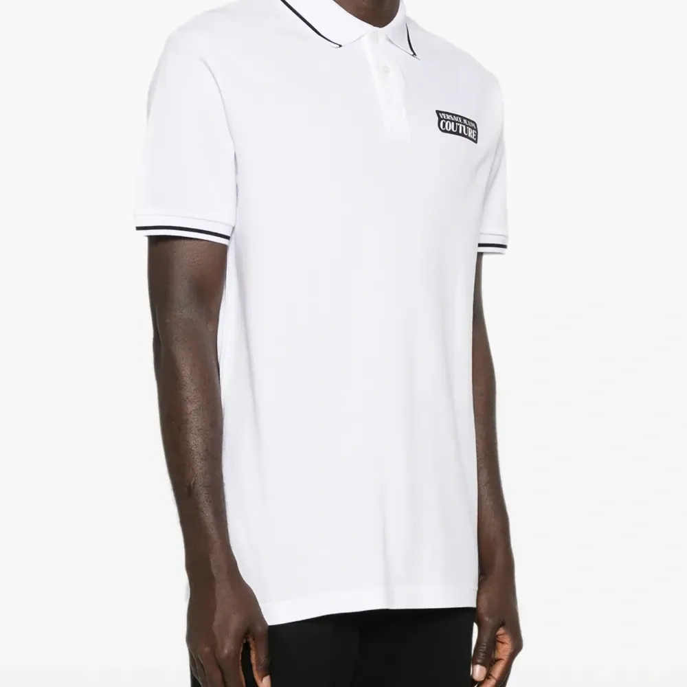 Поло с принтом логотипа