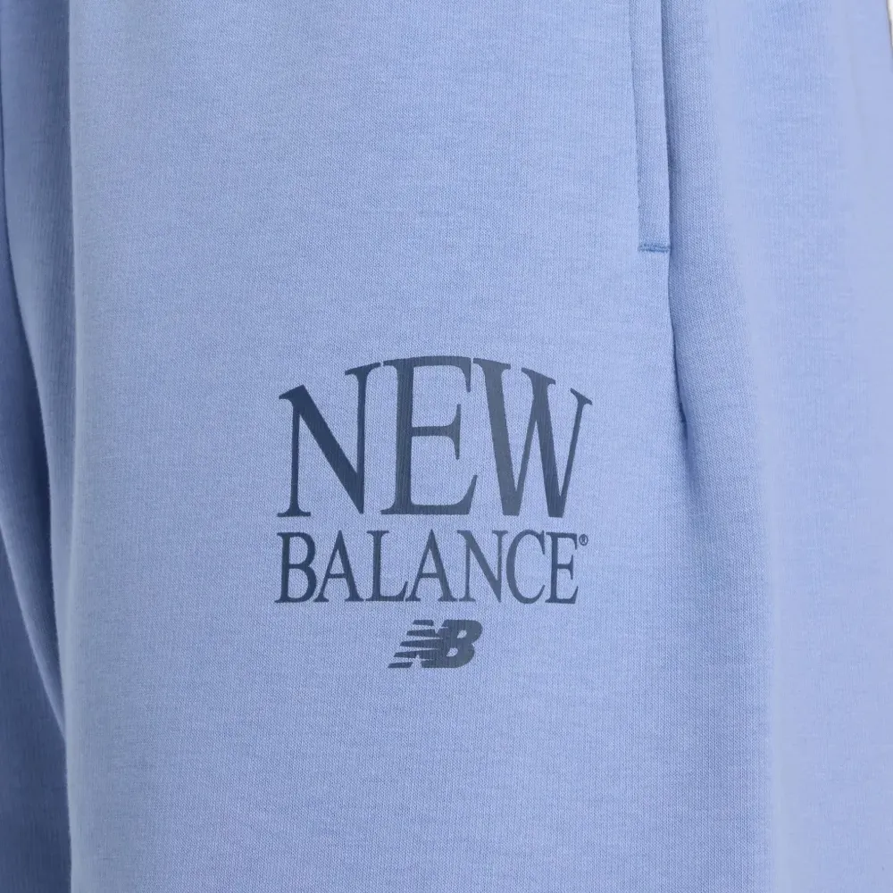 Флисовые спортивные штаны с логотипом и шнурком