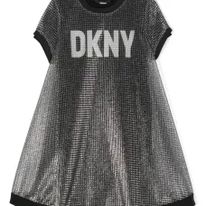 Платье мини с логотипом