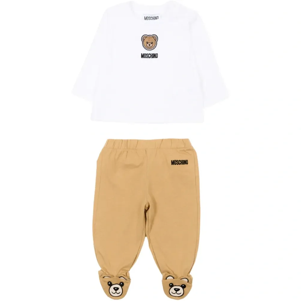 Детский комплект с логотипом и изображением мишки Детский комплект с логотипом и изображением мишки