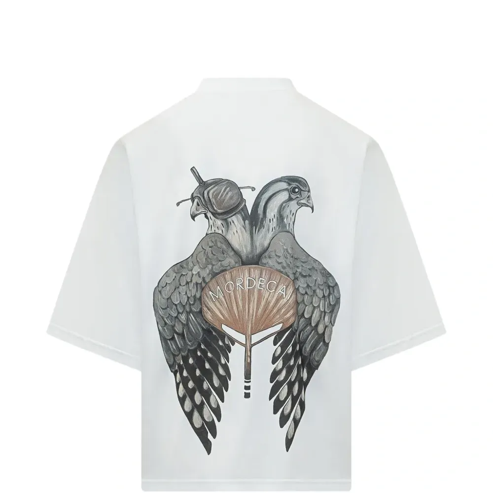 Футболка с принтом сокола