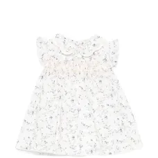 Платье с цветочным принтом и воротником Питера Пэна