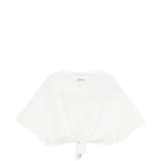 Футболка с короткими рукавами и узлом