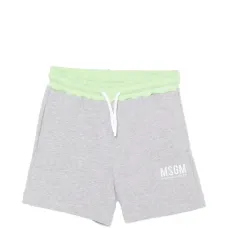 Контрастные шорты с завязками