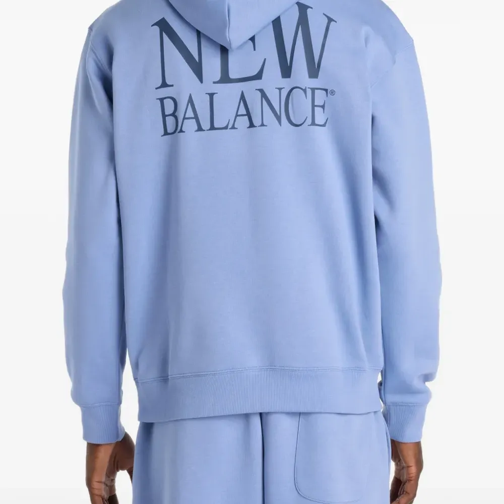 Флисовое худи с логотипом