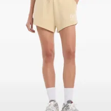 Шорты из флиса на кулиске