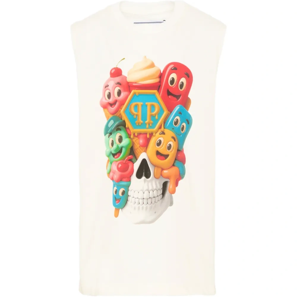 Майка с графическим принтом