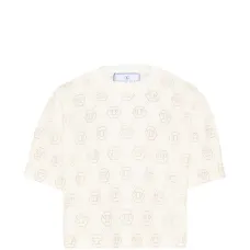 Футболка с короткими рукавами и узором Футболка с короткими рукавами и узором