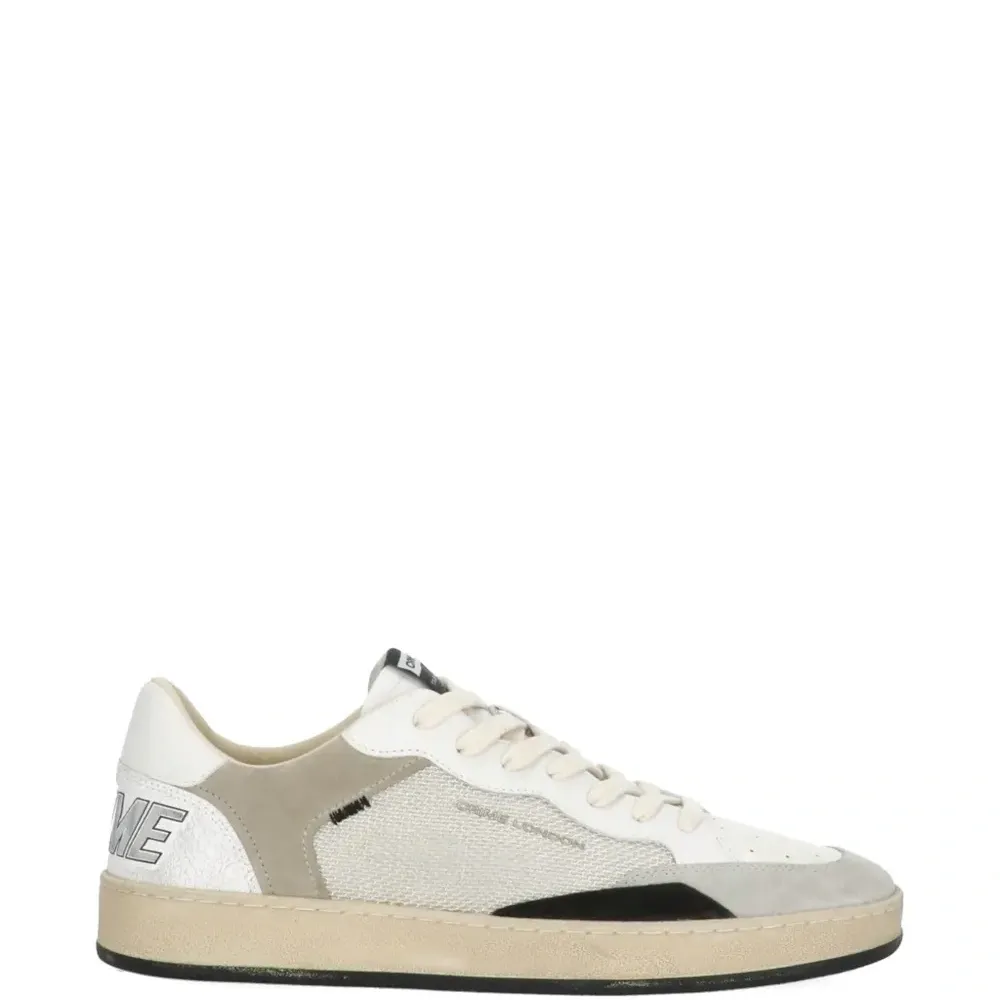 Кожаные кроссовки с панелями «Челси»