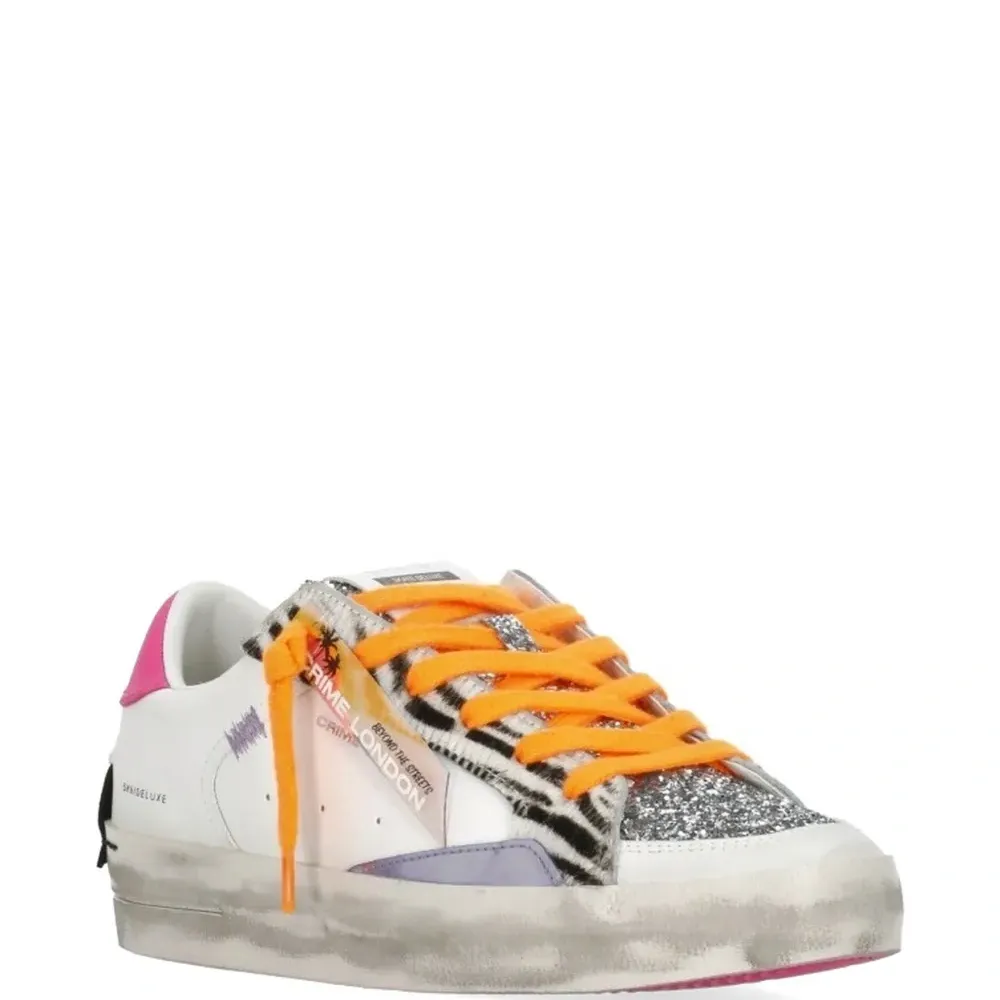 Кеды Sk8 Deluxe с блестками и анималистичным принтом Кеды Sk8 Deluxe с блестками и анималистичным принтом