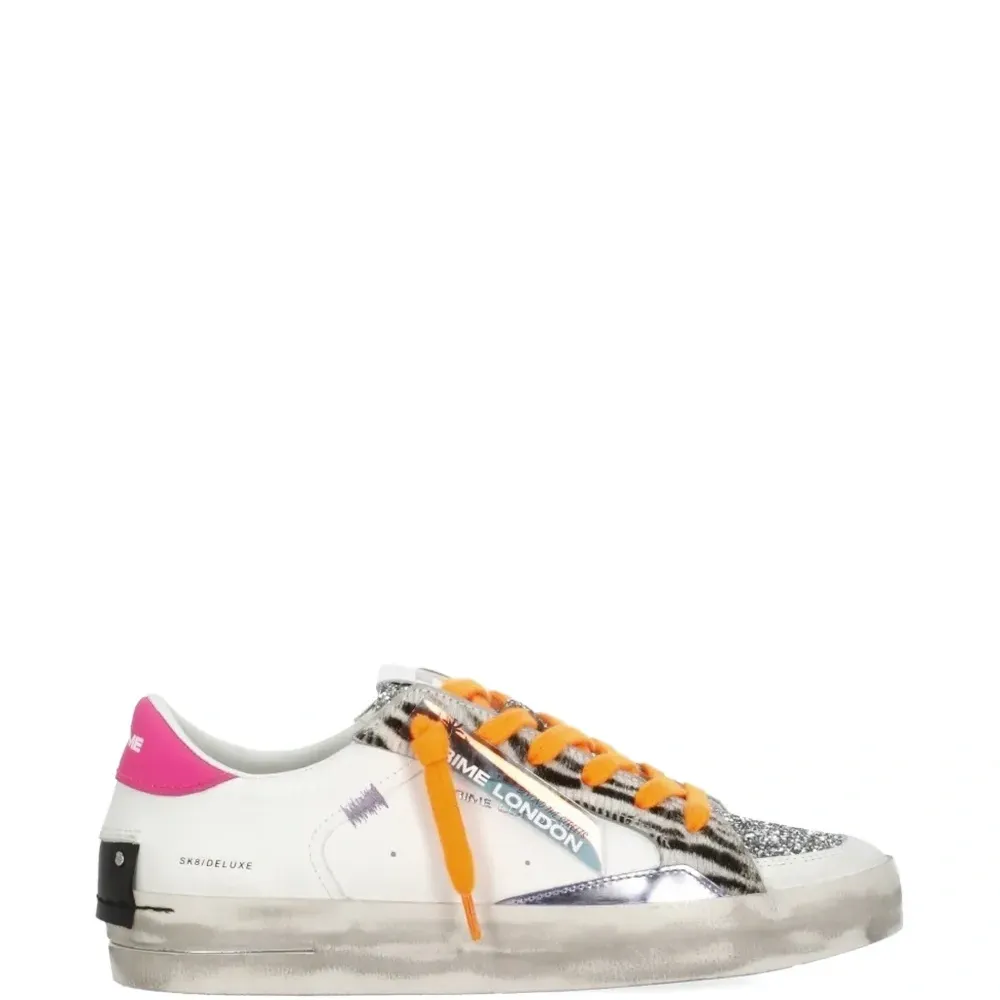 Кеды Sk8 Deluxe с блестками и анималистичным принтом Кеды Sk8 Deluxe с блестками и анималистичным принтом