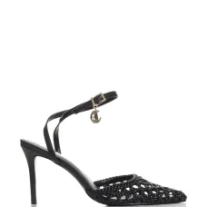 Туфли-лодочки на каблуке с ремешком на щиколотке Туфли-лодочки на каблуке с ремешком на щиколотке