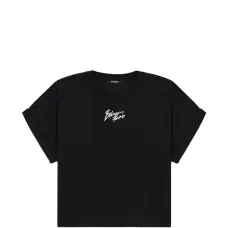 Футболка с закатанными рукавами