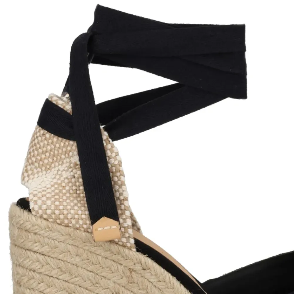 Эспадрильи Carina на каблуке с завязками Эспадрильи Carina на каблуке с завязками