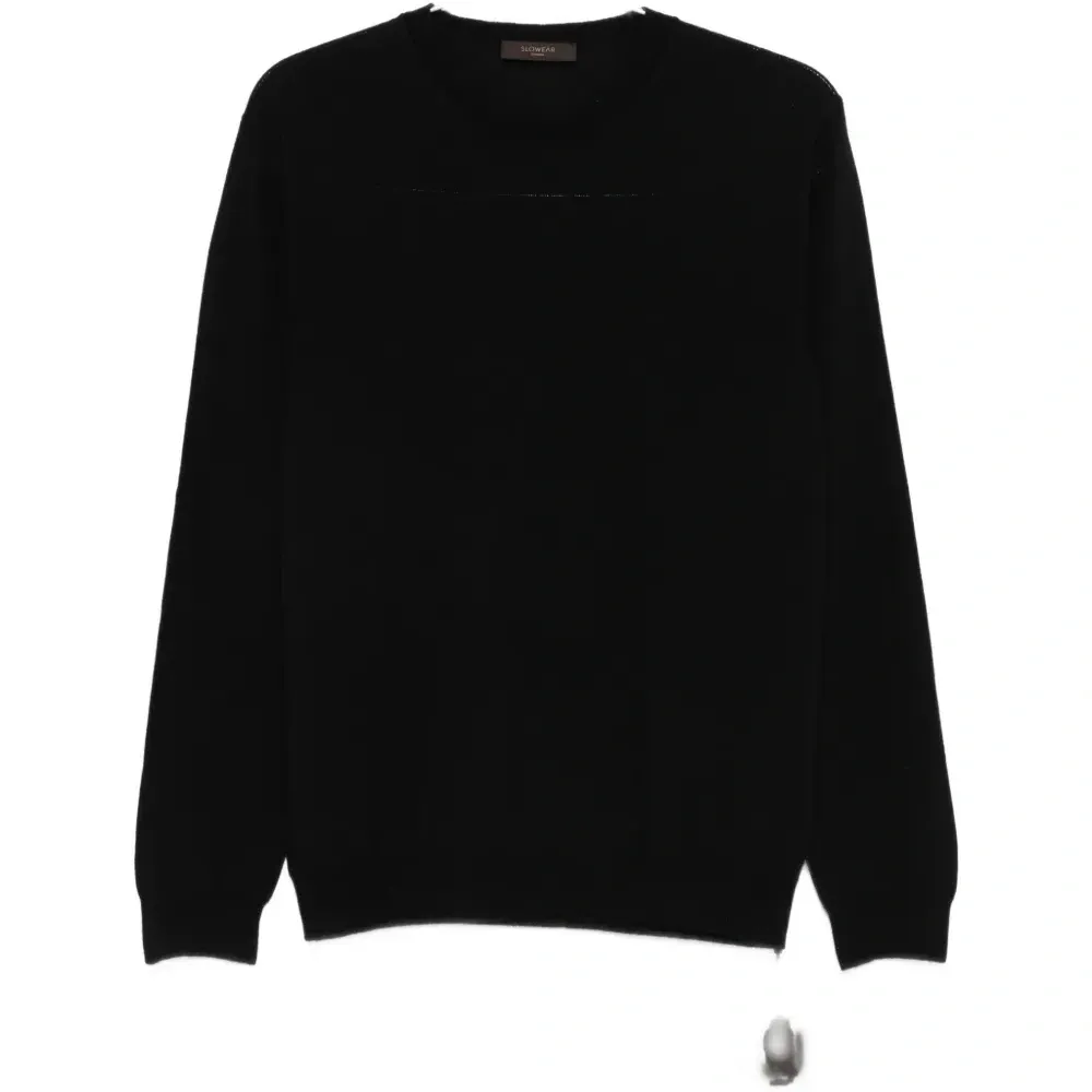 Джемпер с круглым вырезом