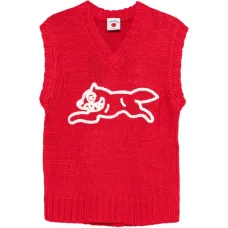 Жилет с V-образным вырезом "Бегущая собака"