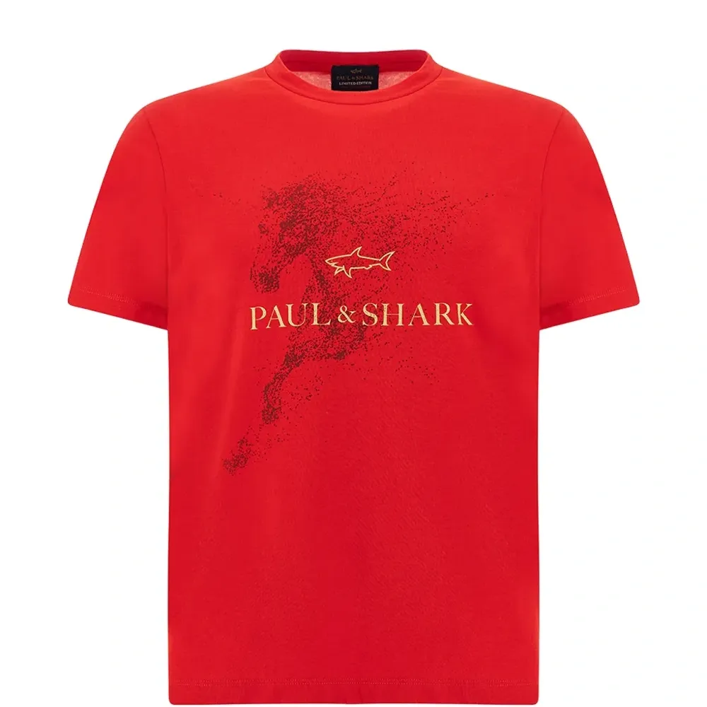 Футболка с принтом "Год Лошади"