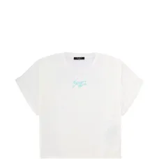 Футболка с подвернутыми рукавами