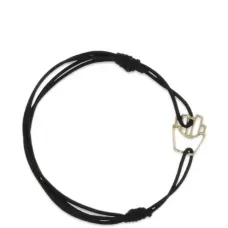 Браслет с подвеской в виде картошки фри