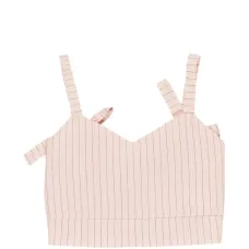 Укороченный топ в полоску